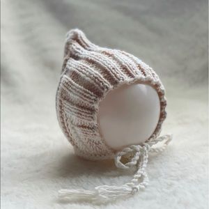 Knit Baby Pixie Bonnet Hat